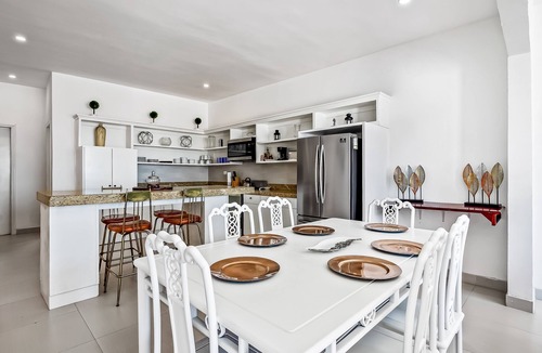 La Paloma House | Dog-friendly villa with heated pool, hot tub, streaming, partial ocean views