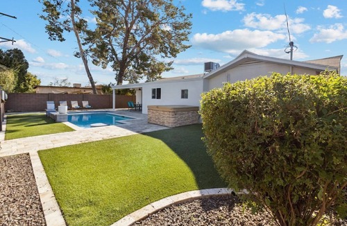 Park Scottsdale One House | Elegant Desert Sanctuary w/Heated Pool & Hot Tub