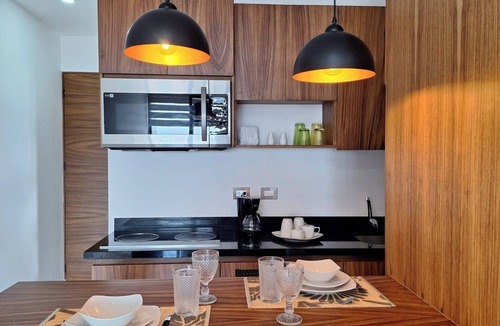Puerto Juarez Apartment | Elegant studio in the center PlayaDelCarmen top floor with pool and nice view