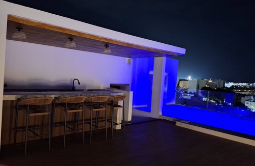 Puerto Juarez Apartment | Elegant studio in the center PlayaDelCarmen top floor with pool and nice view