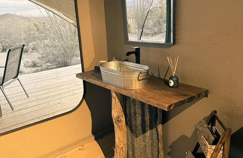 Marana RV Rental | Exclusive Luxury Glamping Retreat on Historic Ranch near Saguaro National Park, Arizona