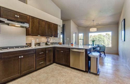 West Sedona House | Experience luxury at Sedona Dove Wing Knoll with stunning Red Rock views!