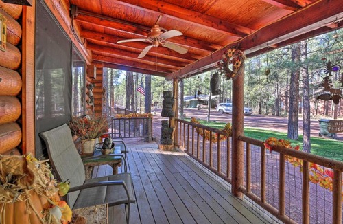 Pinetop-Lakeside House | Family & Dog Friendly: Rustic Lakeside Cabin