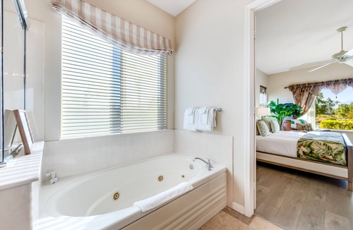 Indio House | Golf course home with pool, basketball, putting green & pool table- dog-friendly