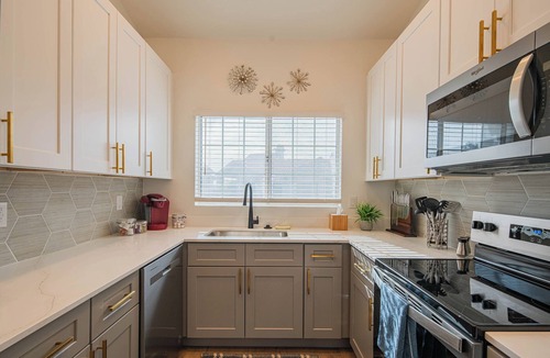 Desert View Village Apartment | Ground Floor 2BR Condo | Perfect Sunset Retreat