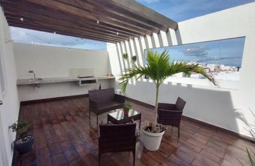 Puerto Juarez House | Habitación privada en penthouse con roof top