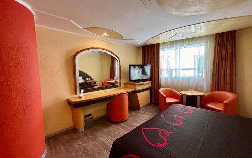 Azcapotzalco Hotel | Hot Plaza Camarones - Love Hotel - Solo Adultos