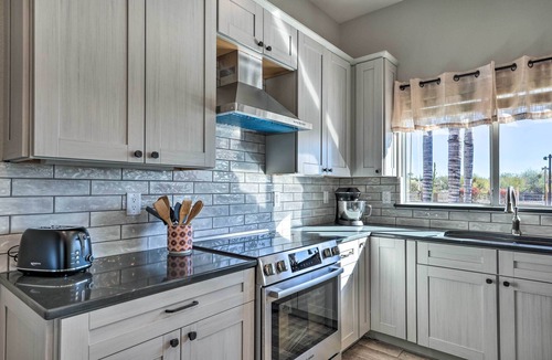 Desert Hills House | Hot Tub, Game Room! North Phoenix Desert Gem