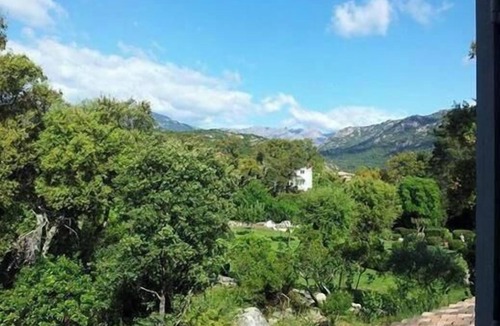 Pinarellu House | House with garden, calm, sea and view of the Ospédale massif