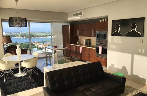 North Hotel Zone Condo | Icon Vallarta Condominios Leo; Luxury 2 Bedroom Corner Beachfront with Balcony