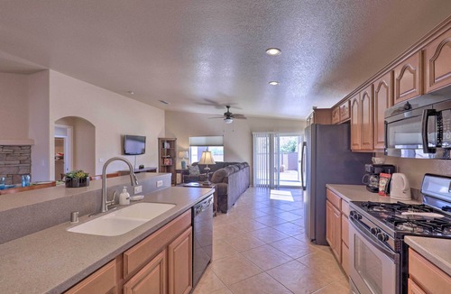 Bullhead City House | Inviting Retreat w/Patio < 1 Mi to Colorado River
