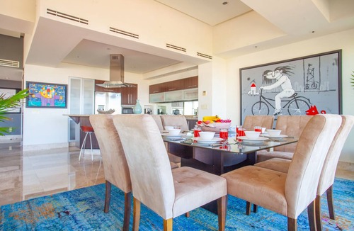 Emiliano Zapata Condo | Just renovated! 3BD Ocean View in Molino de Agua 3BD Condo for rent in Los Muert