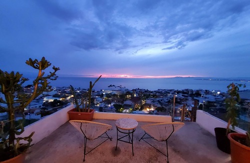 Downtown Puerto Vallarta Condo | King BR with Private OCEAN VIEW Deck●Steps to Beach & Malecon●Safe Loc