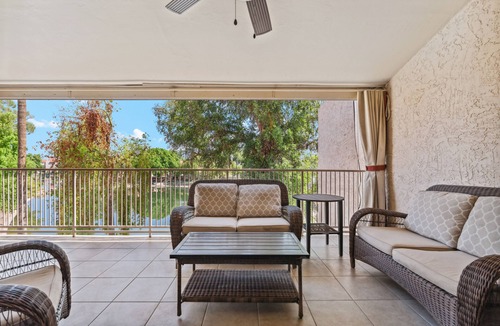 Lake Biltmore Village Condo | LAKEVIEW CONDO! Walking Paths, Pickleball, Pool/Spa