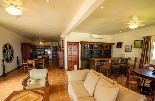 Puerto Morelos Villa | Las Casitas-Puerto Fabulous Ocean Front Three Bedroom in Heart of Puerto Morelos