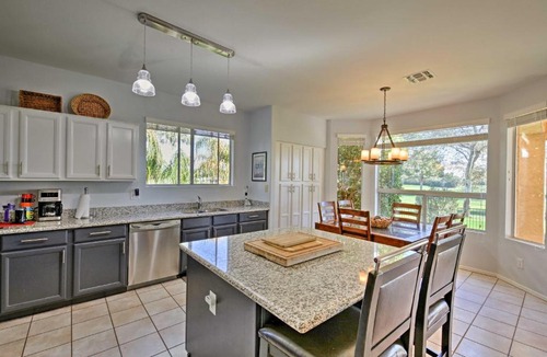 Ocotillo House | Lavish Chandler Home w/ Heated Pool & Private Spa!