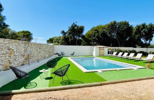 Bonifacio Villa | Location agréable villa 3 chambres piscine chauffée Bonifacio