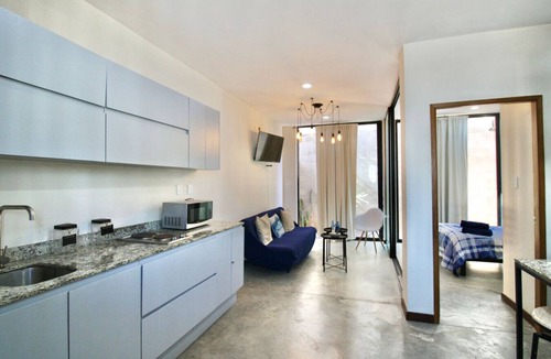 Ferrocarrilera Apartment | Loft a dos cuadras de la playa by Gpsrentas