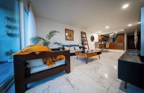 Hipodromo Apartment | Luxury 2BR Condesa Rooftop Pool Walk Roma