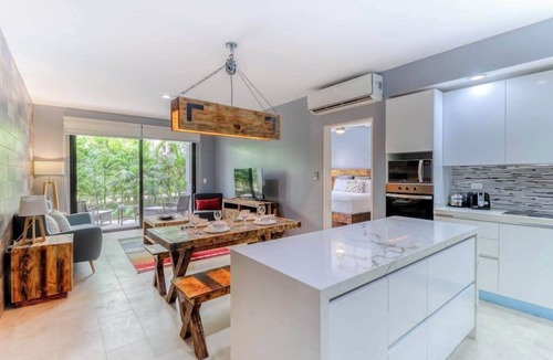 Villa Juarez Condo | Luxury apartment in a new complex w/WiFi, AC & shared pools/hot tubs/kayaks