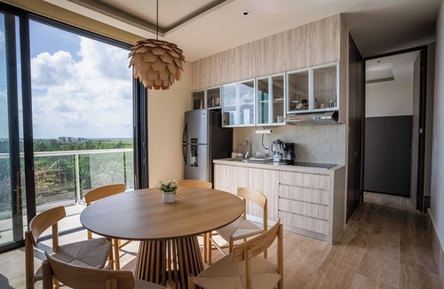 Puerto Morelos Apartment | Luxury Modern Beachfront Apartment - Incredible Sunrise and Sunset View