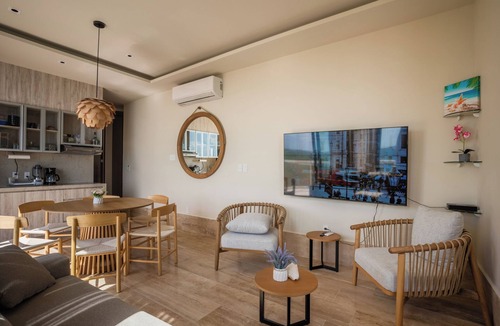 Puerto Morelos Apartment | Luxury Modern Beachfront Apartment - Incredible Sunrise and Sunset View