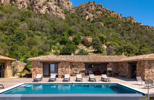 Porto-Vecchio House | Magnificent LUXURY villa 180° SEA VIEW HEATED SWIMMING POOL