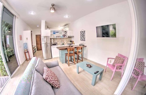 Bucerias Condo | Maravilla 1A: Golden Zone 1BR - 2 Blocks to Beach