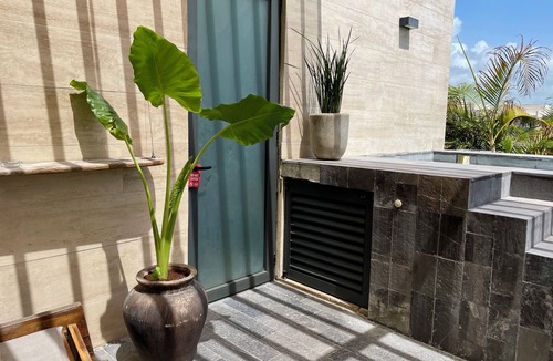 Tulum Apartment | Maya Heaven Penthouse in Tulum with Private Rooftop, Pool & Parking