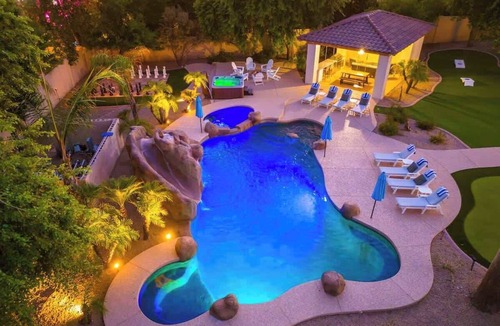 Scottsdale Foothills House | Million$ParadiseResort w/Waterslide+Picklebal+Golf