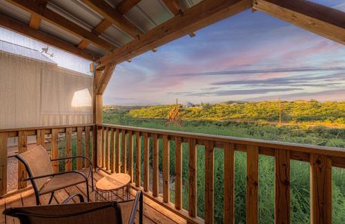 Tombstone Ski Chalet | Miners Cabin #4 - King Bed - Private Balcony with Views
