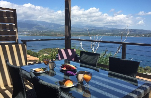 Porto-Vecchio Villa | Mini-villa VUE MER Panoramique 180°, À 5 Minutes DE LA Plage