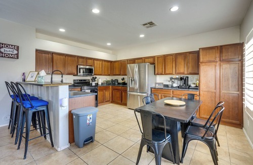 Maricopa Cottage | Modern Family Oasis Pool Game Room