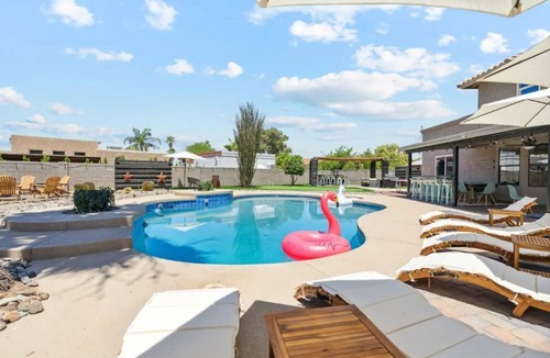 Santiago House | Modern Luxury Scottsdale Resort! Pool, Golf, Games
