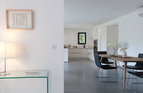 Santa Giulia Villa | Modern villa, private heated pool, 5 minutes from beautiful Corsican beaches!