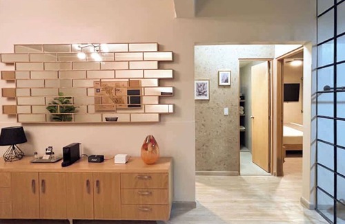 Benito Juarez Apartment | Modern WTC retreat | 2 Patios & Artistic Walls
