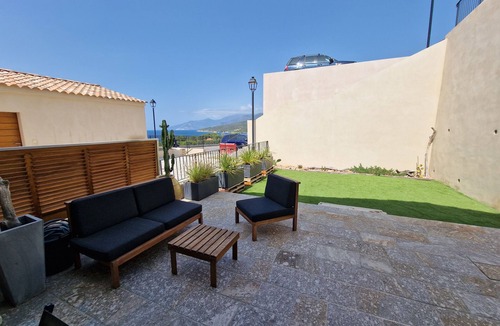 Saint-Florent Apartment | MOR315- T2 Neuf Vue mer, 100m plage