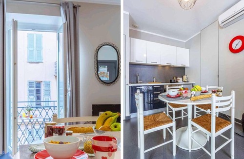Jean-Medecin Apartment | MY CASA - PARADIS - Carré d Or 1 room - Balcony Sea View