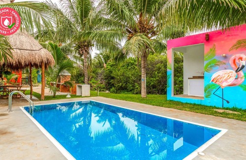 Chelem Villa | Natural Refuge min. from the sea | Flamingo Villas