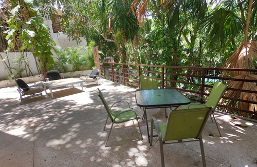 Akumal Apartment | New 3BB Cenote view !Resident beach. Big pool