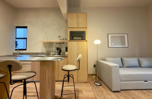 Colonia Roma Apartment | NEW designer studio in authentic Roma Norte