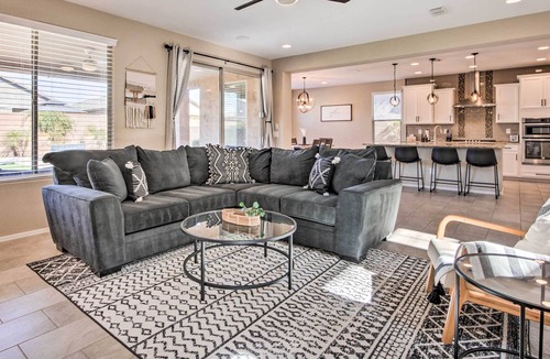 Peoria House | NEW! Luxe Peoria Villa w/ Spacious Backyard Oasis!
