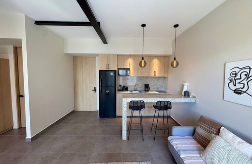 Luis Donaldo Colosio Condo | Newer spacious luxury condo steps from 5th ave, minutes walk to the beach.
