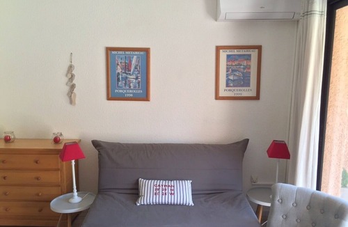 Moriani-Plage Apartment | Nice studio 30m2 feet in the water, swimming pool, tennis, Wi-Fi .