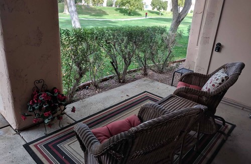 Central Scottsdale Condo | Outstanding, updated First Floor 2B Condo Backing Up To Green Belt