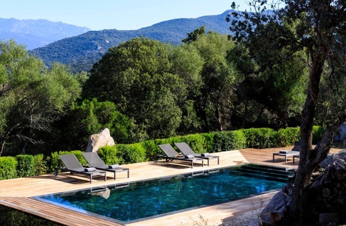 Propriano Villa | Peaceful Contemporary Farmhouse with Guest Cottage and Beach Nearby