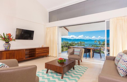 Las Glorias Apartment | Penthouse dos habitaciones, dos baños, vista al mar - Hotel Costa Club Punta Arena