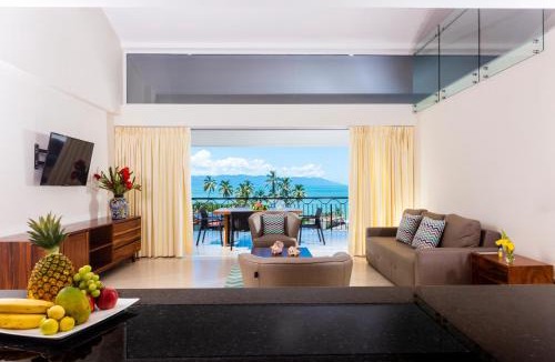 Las Glorias Apartment | Penthouse dos habitaciones, dos baños, vista al mar - Hotel Costa Club Punta Arena