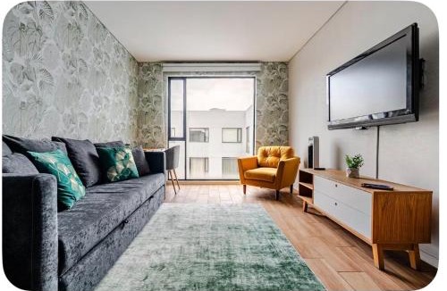 Cuauhtemoc Apartment | Penthouse Kasita, Sunny & Cozy flat for 2 in Downtown