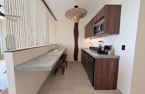 Tulum Apartment | PH de 2 rec, gim, cine y jacuzzi privado en Tulum